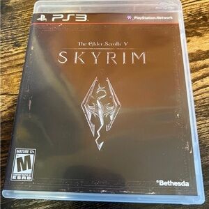 PS3 Skyrim Game